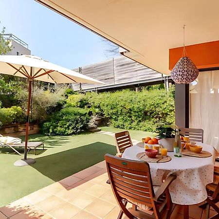 Pretty Garden Apartment Next To A Charming Beach Lloret de Mar Exterior foto
