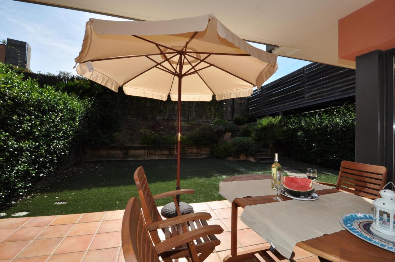 Pretty Garden Apartment Next To A Charming Beach Lloret de Mar Exterior foto