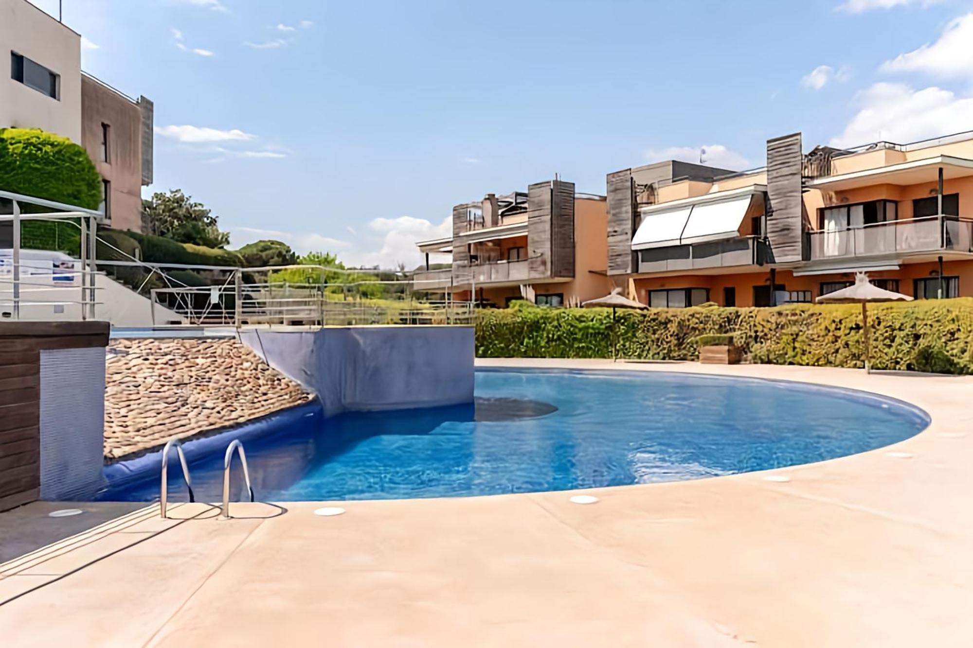Pretty Garden Apartment Next To A Charming Beach Lloret de Mar Exterior foto