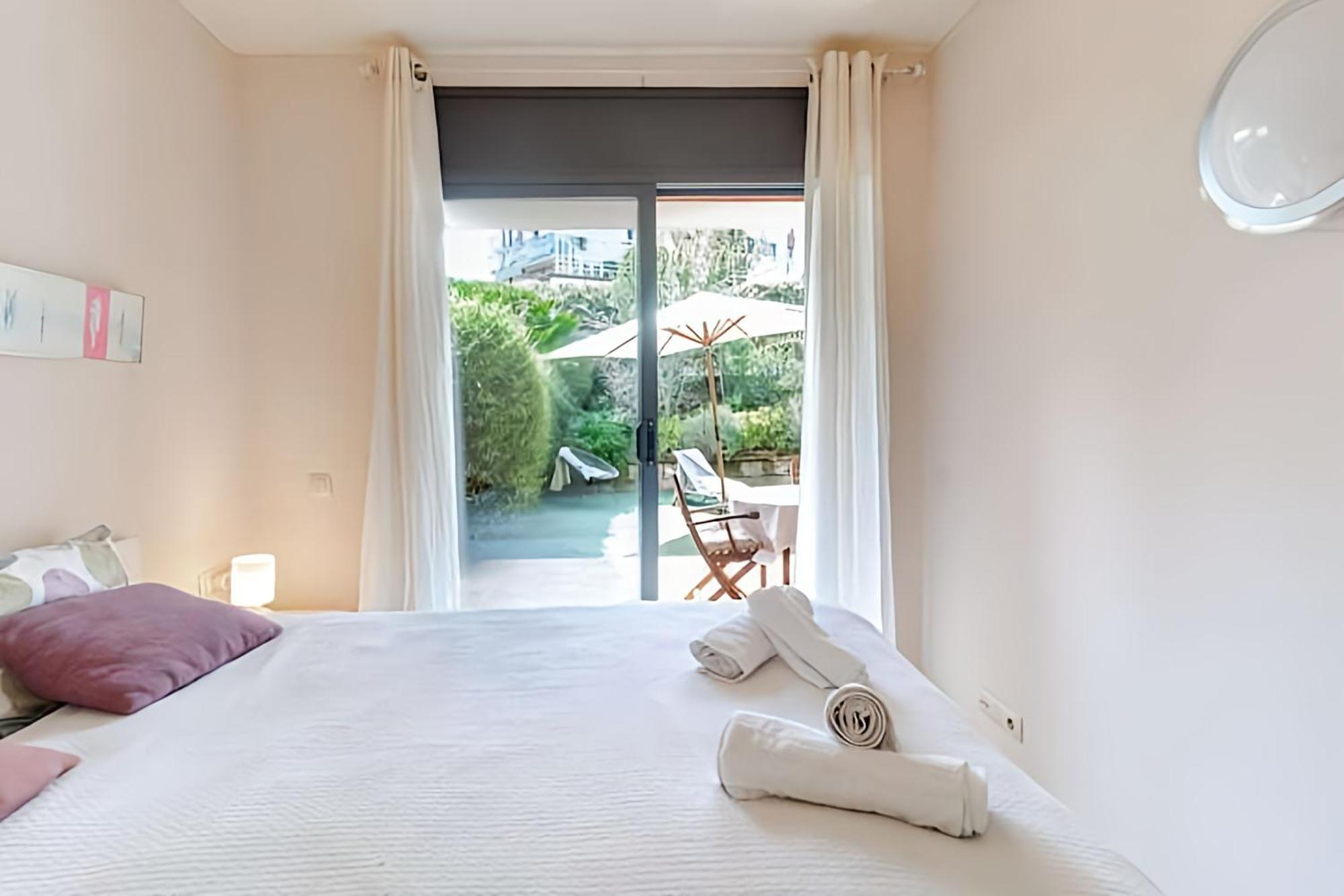 Pretty Garden Apartment Next To A Charming Beach Lloret de Mar Exterior foto